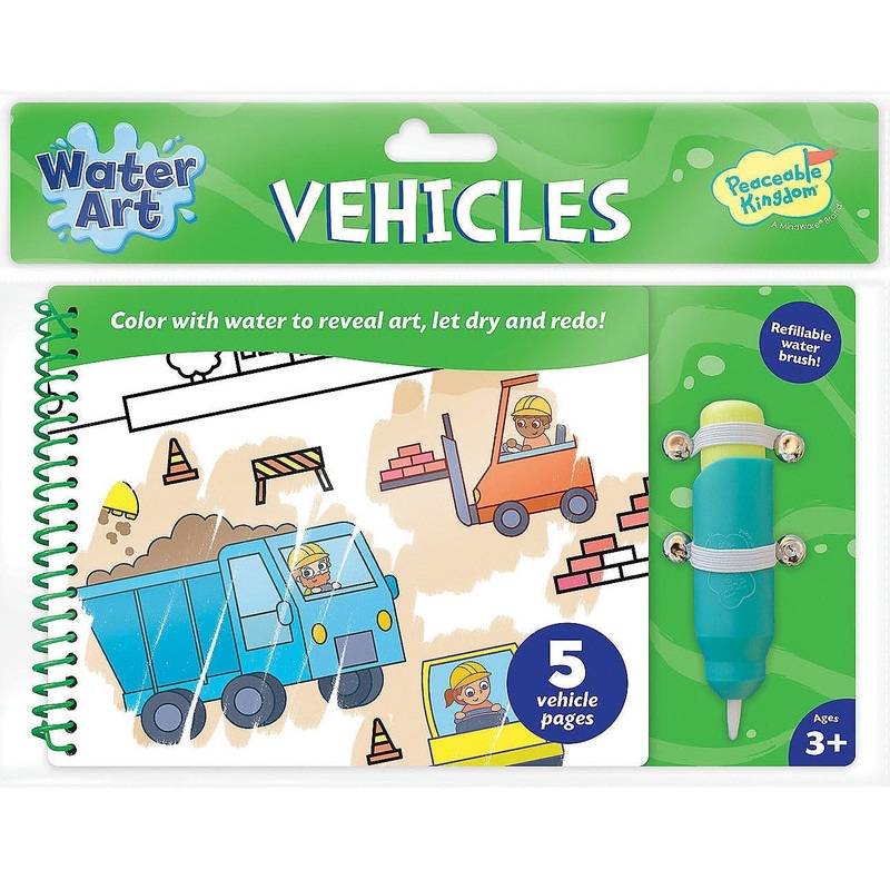 Water Art Book: Vehicles