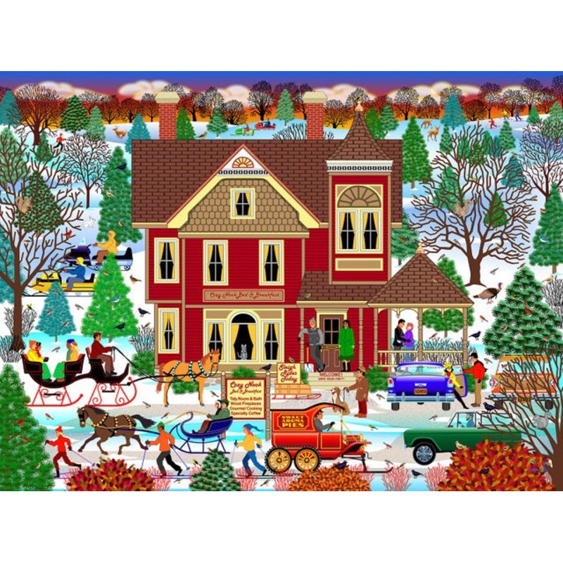 Winter Bed & Breakfast 500pc Puzzle