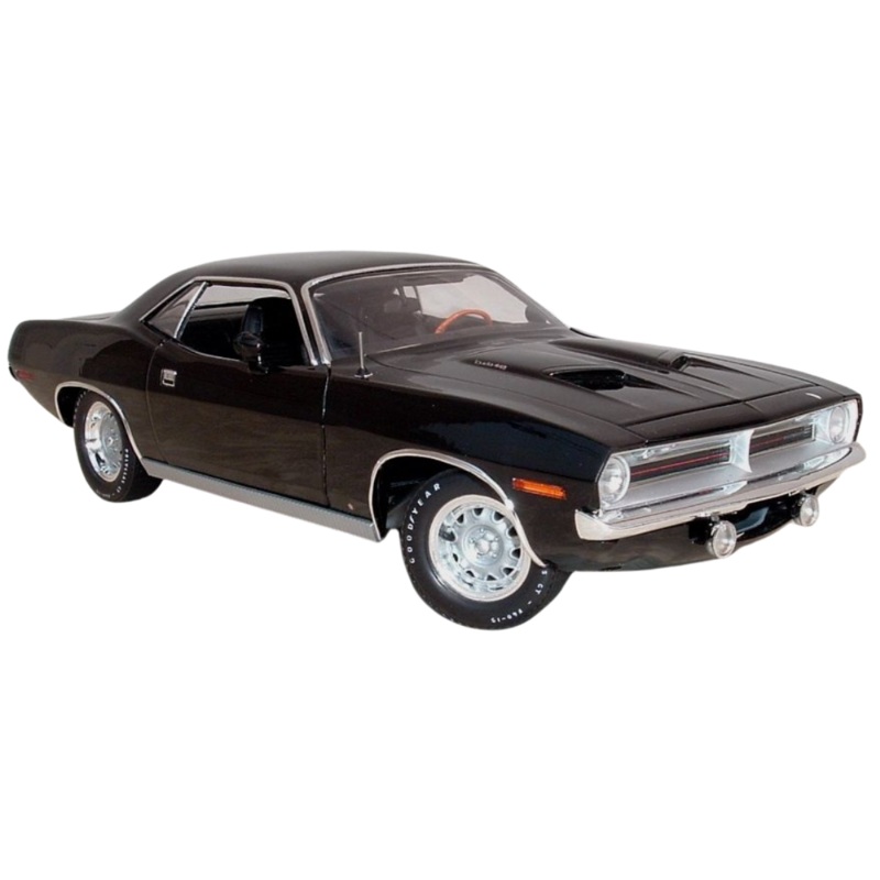 1/18 1970 Plymouth Demonstrator Buddy Martin Barracuda Black