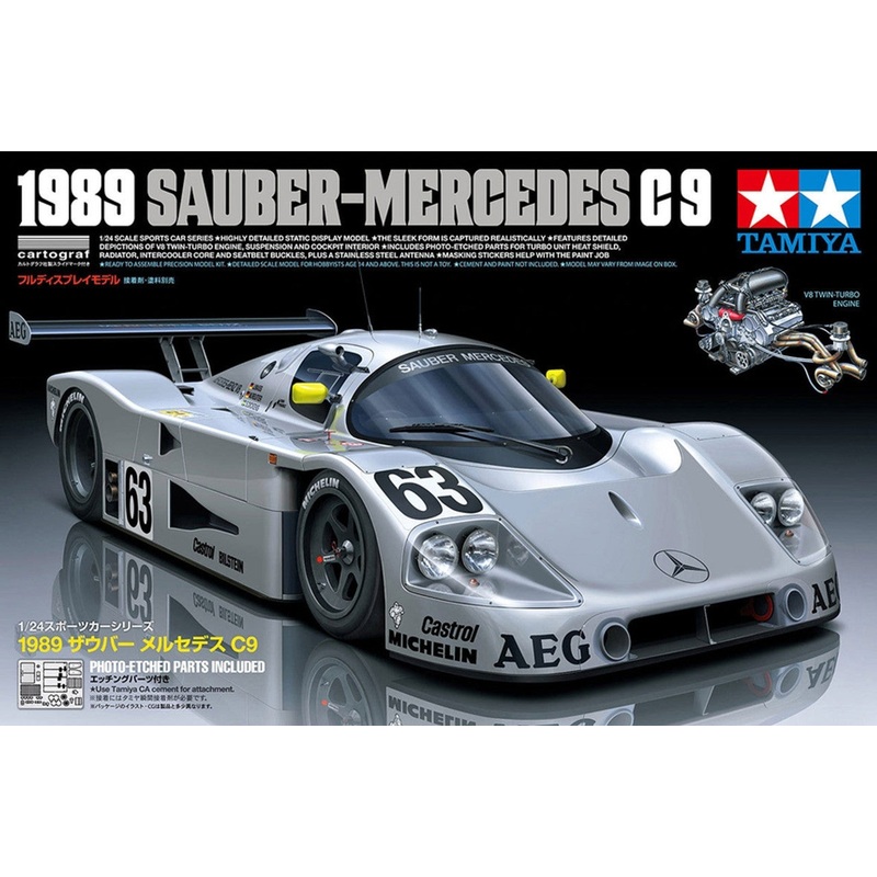 1/24 1989 Sauber Mercedes C9