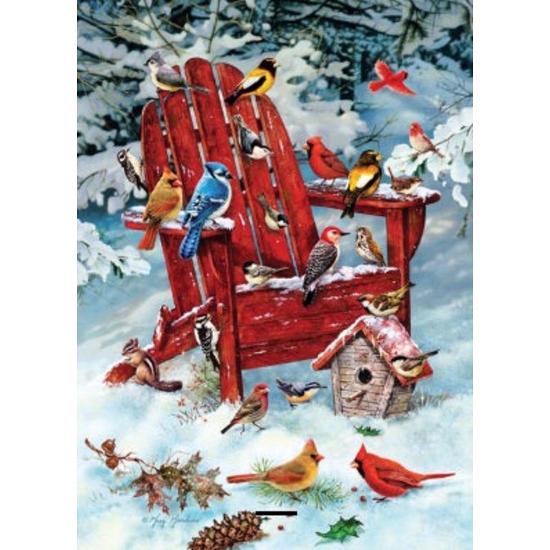 Adirondack Birds 1000pc Jack Pine Puzzle
