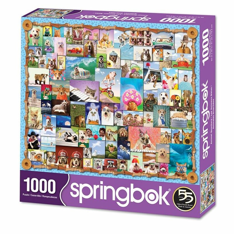 Animal Quackers 1000pc Puzzle
