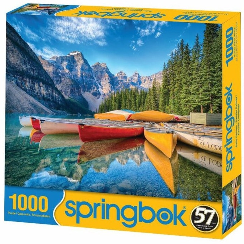 Calm Canoes 1000pc Puzzle