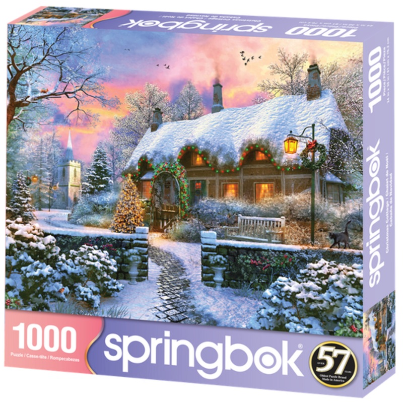 Christmas Cottage 1000pc Puzzle