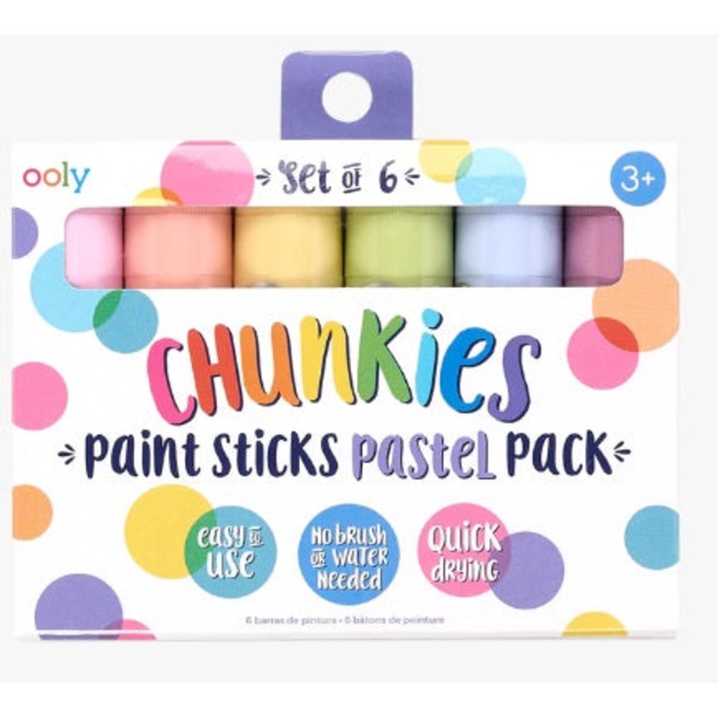 Chunkies Paint Sticks - Pastel - Set of 6
