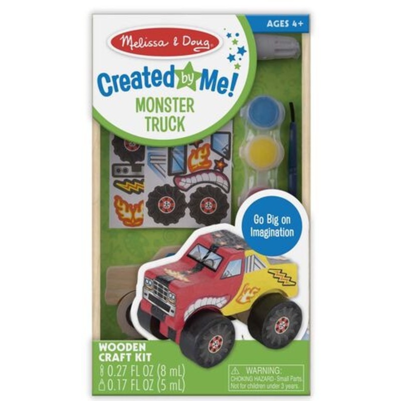 Created by Me! Monster Truck Wooden Craft Kit