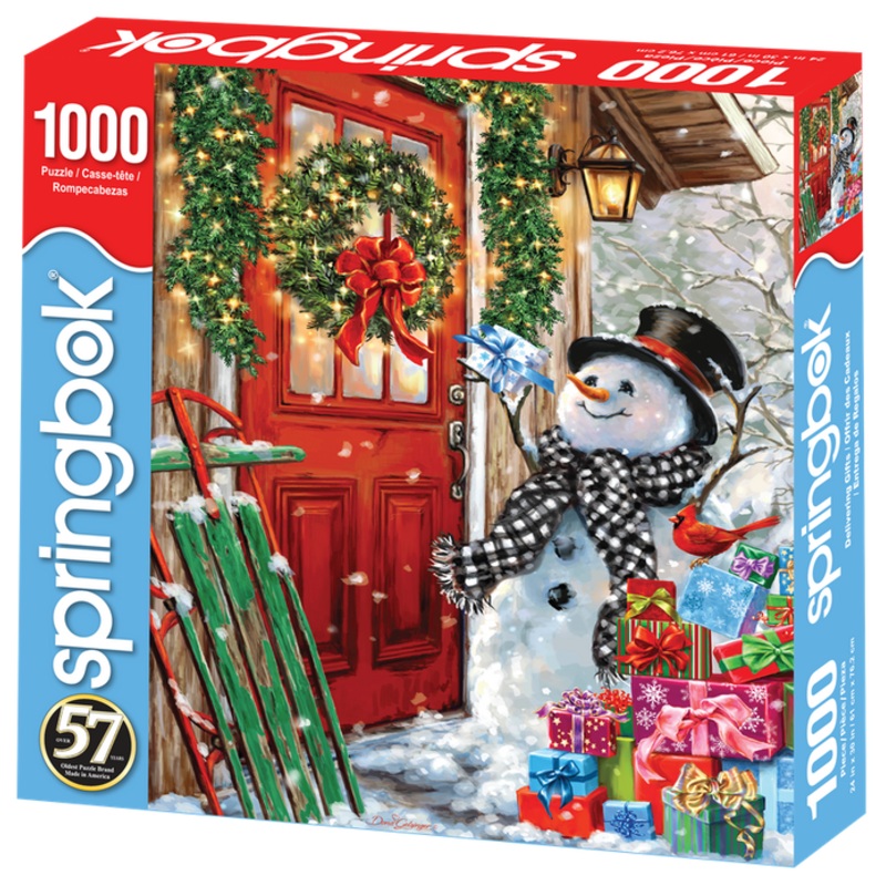 Delivering Gifts 1000pc Puzzle