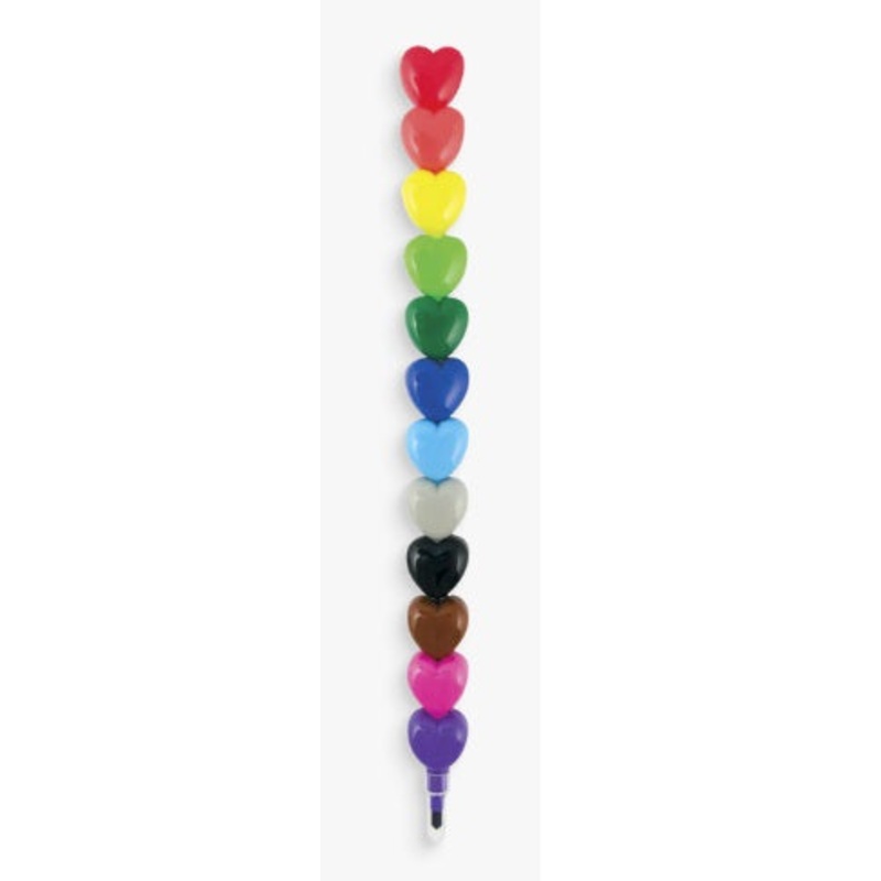 Heart to Heart Stacking Crayon