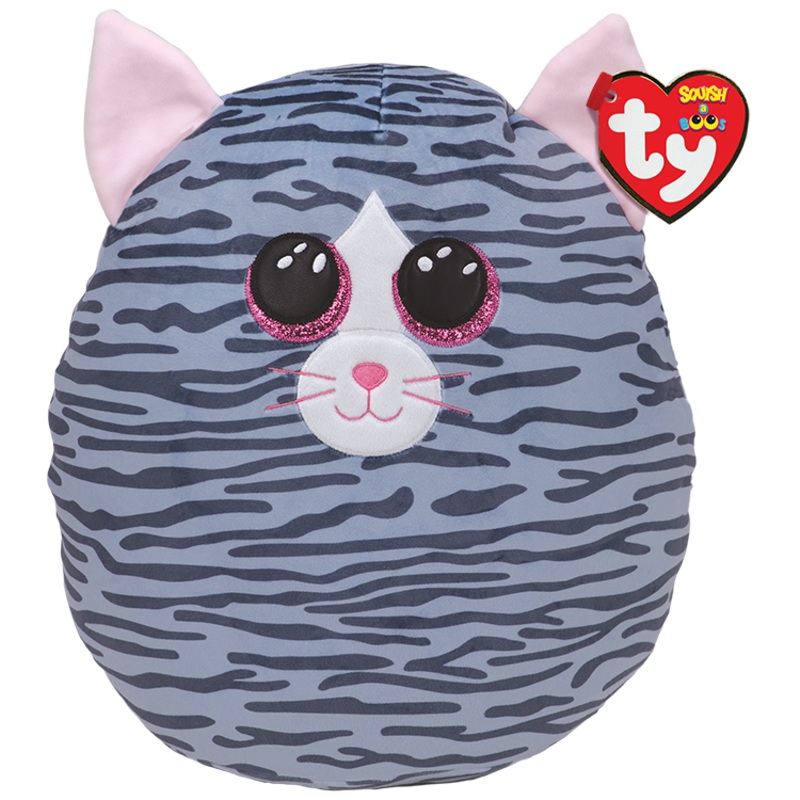 Kiki - Grey Striped Cat - Squish a Boo
