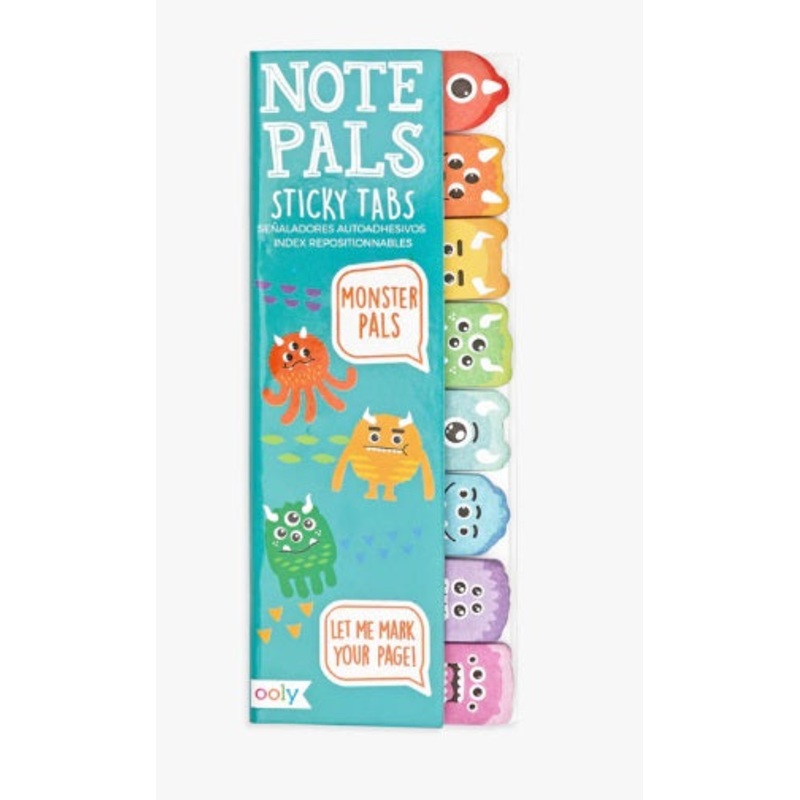 Note Pals Sticky Tabs - Monster Pals