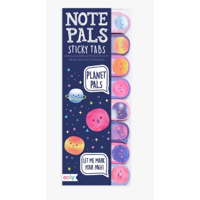 Note Pals Sticky Tabs - Planet Pals