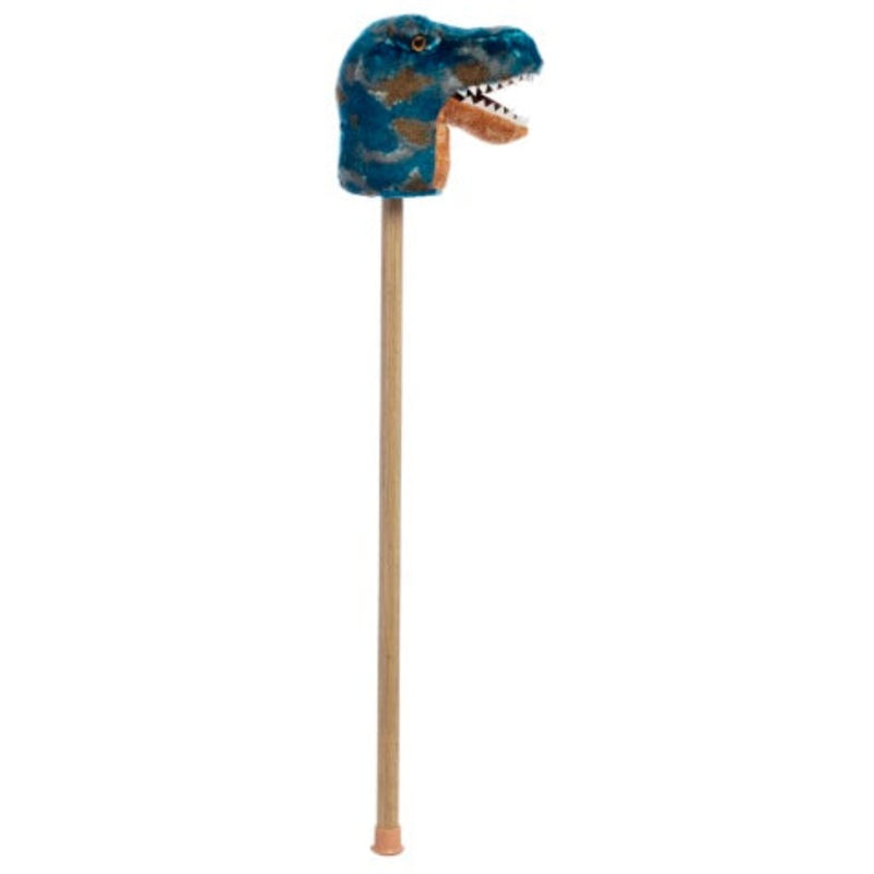 Ride-On - 37" Giddy Up Stick Dinosaur - Tyrannosaurus Rex