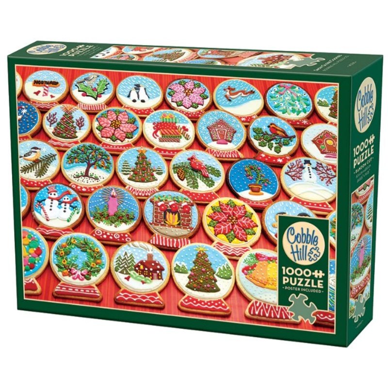 Snow Globe Cookies 1000pc Puzzle