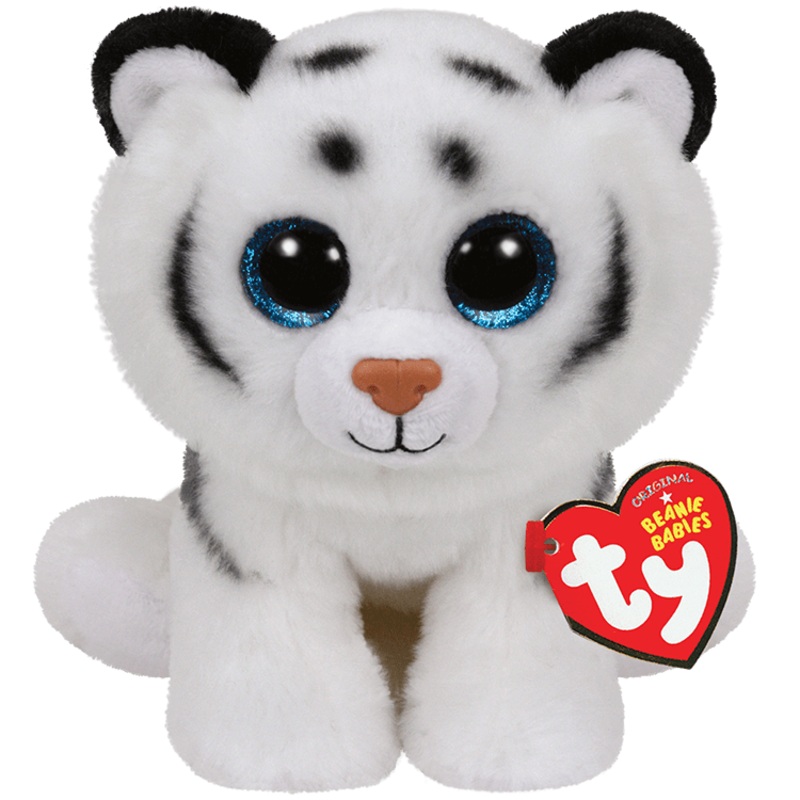 Tundra - White Tiger - Beanie Boo