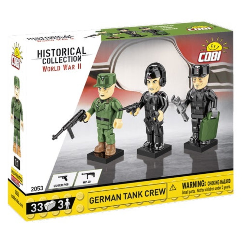 WWII German Tank Crew 33pc