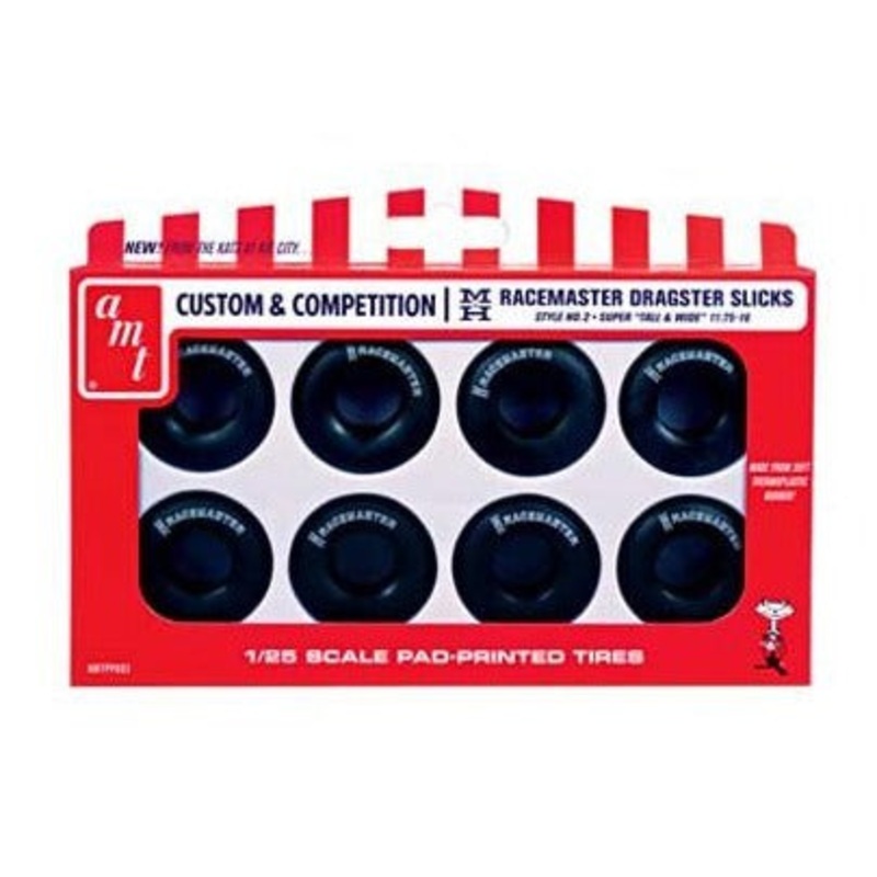 1/25 M&H Racemasters Jumbo Drag Slicks Tire