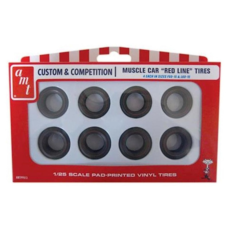 1/25 Red Line Tires Parts Pack