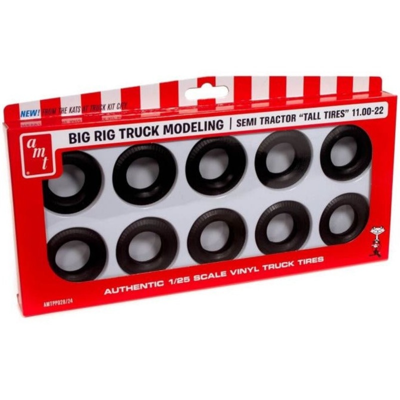 1/25 Semi Truck Tall Tires Pack