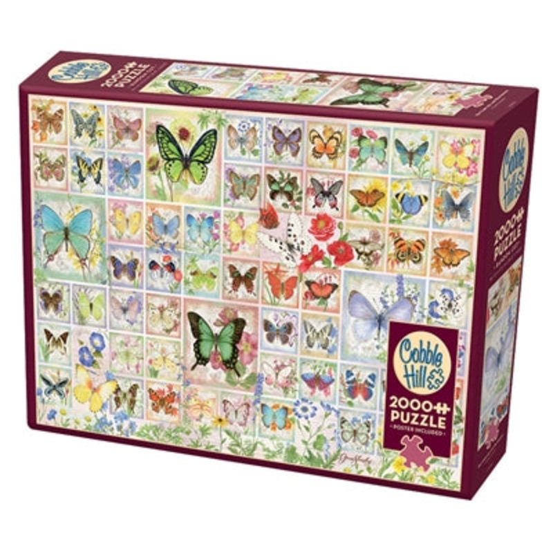 Butterfiles & Blossoms 2000pc Puzzle
