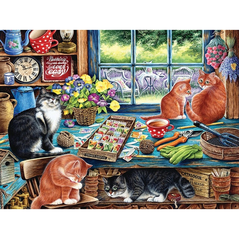 Cats Retreat 1000pc Puzzle