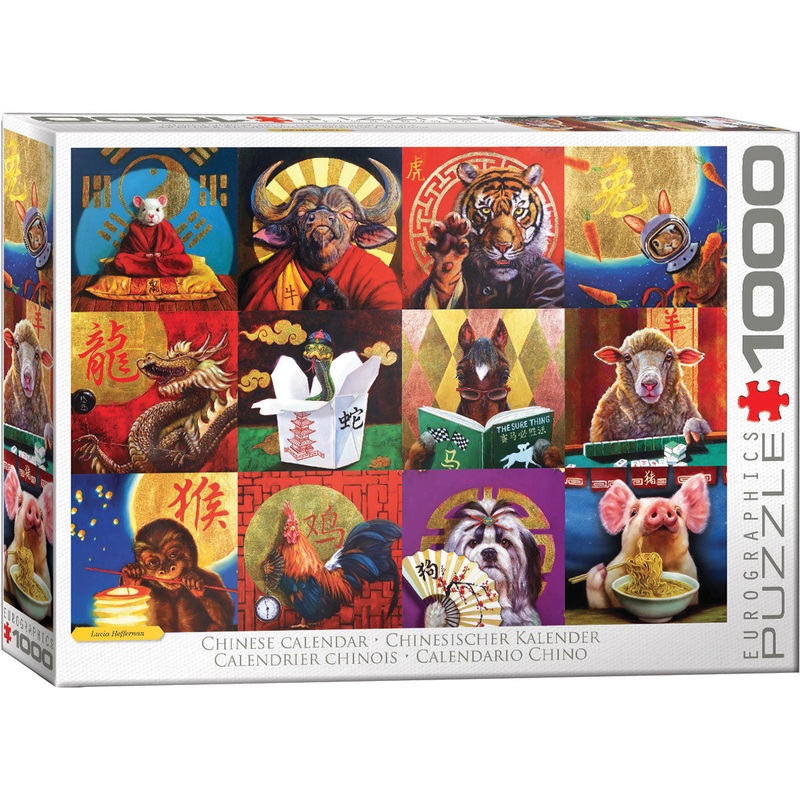 Chinese Calendar 1000pc Puzzle