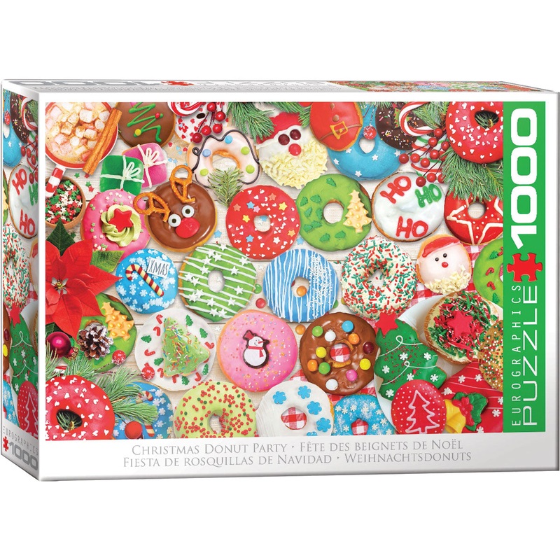 Christmas Donuts 1000pc Puzzle
