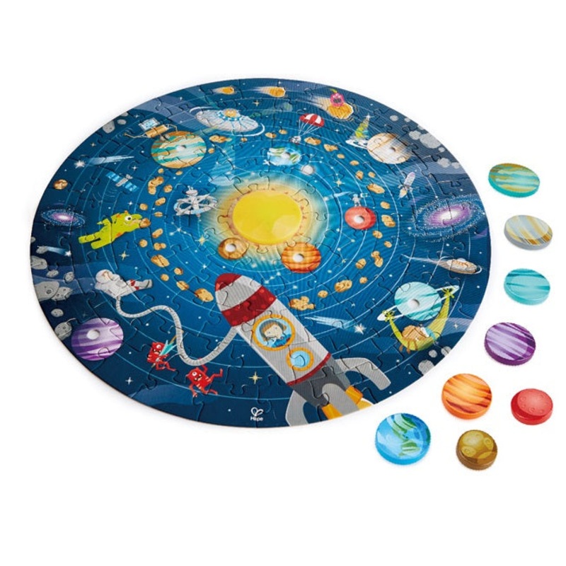 Solar System Round Puzzle