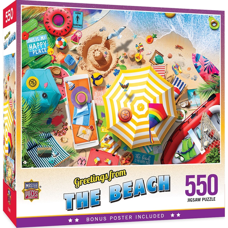 The Beach 550pc Puzzle