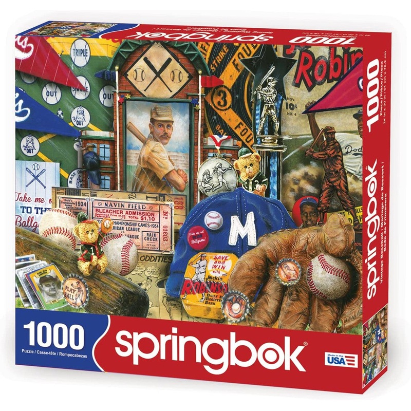 Vintage Baseball 1000pc Puzzle