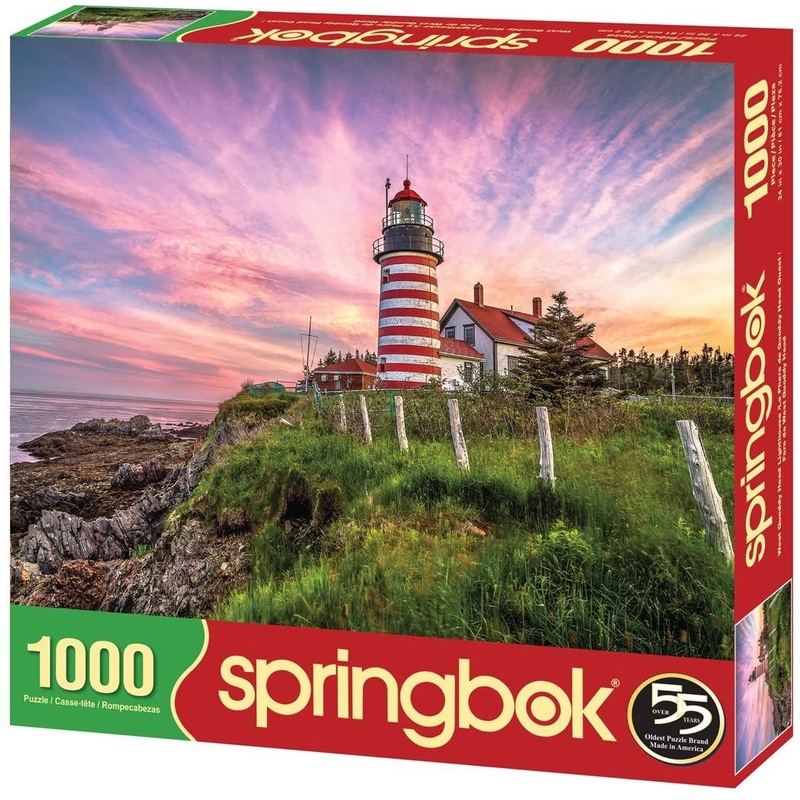 West Quoddy Head Lighthouse 1000pc Puzzle