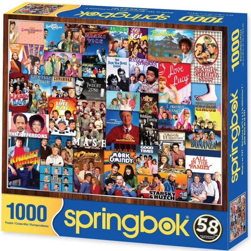What's On TV? 1000pc Puzzle