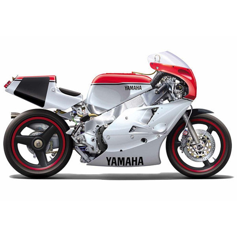 1/12 Yamaha YZF750 Lucky Strike Roberts