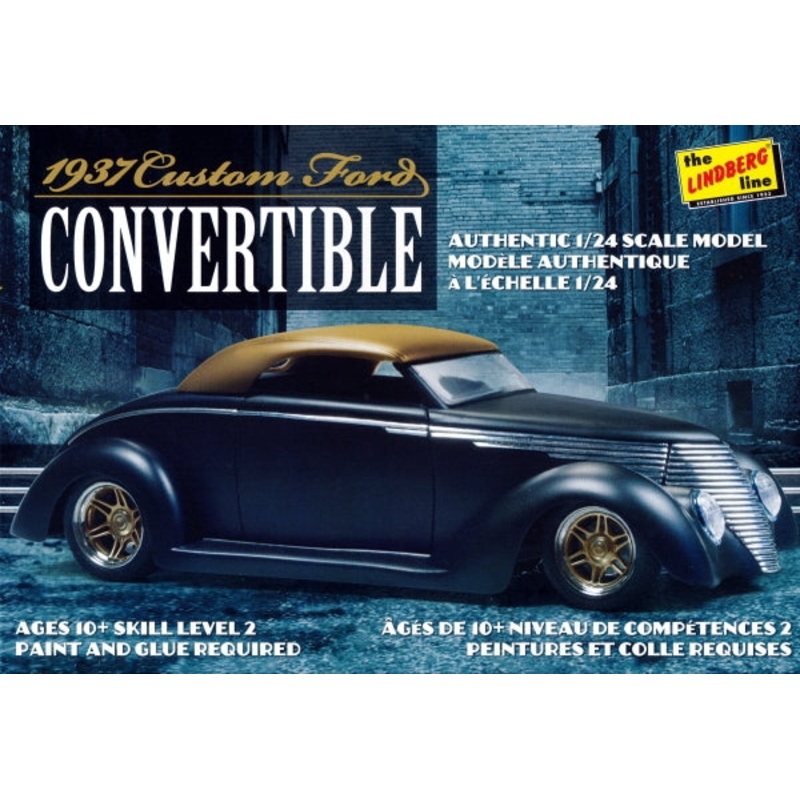 1/24 1937 Ford Custom Convertible