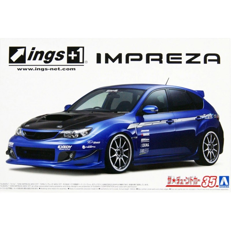 1/24 2007 Subaru Impreza WRX STi