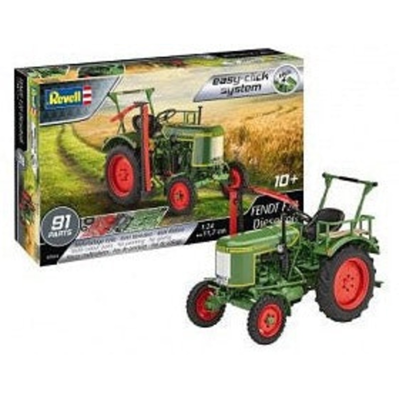 1/24 Fendt F20 Diesel Snap with Paint Snap Together