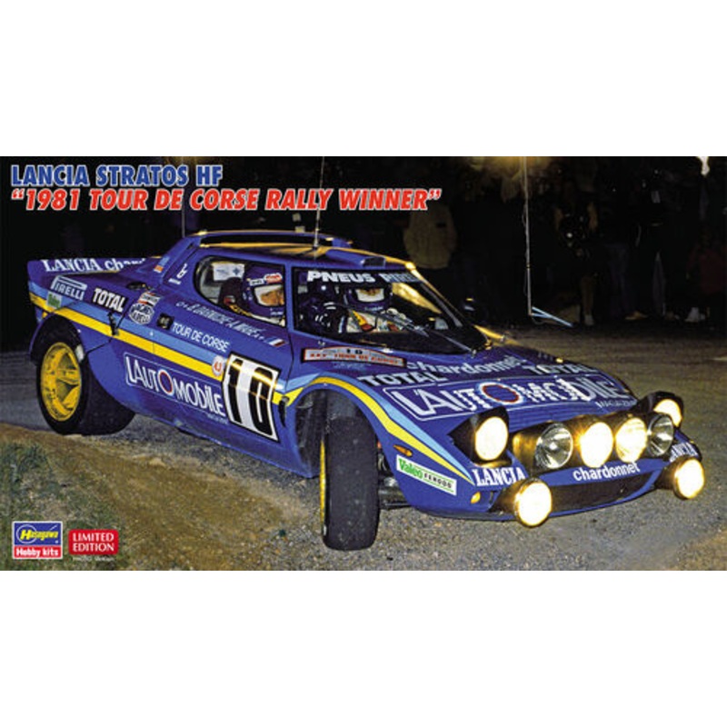 1/24 Lancia Stratos HF 1981 Tour De Corse Rally