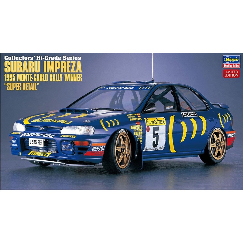 1/24 Subaru Impreza 1995 Monte Carlo Rally - Super Detail Kit