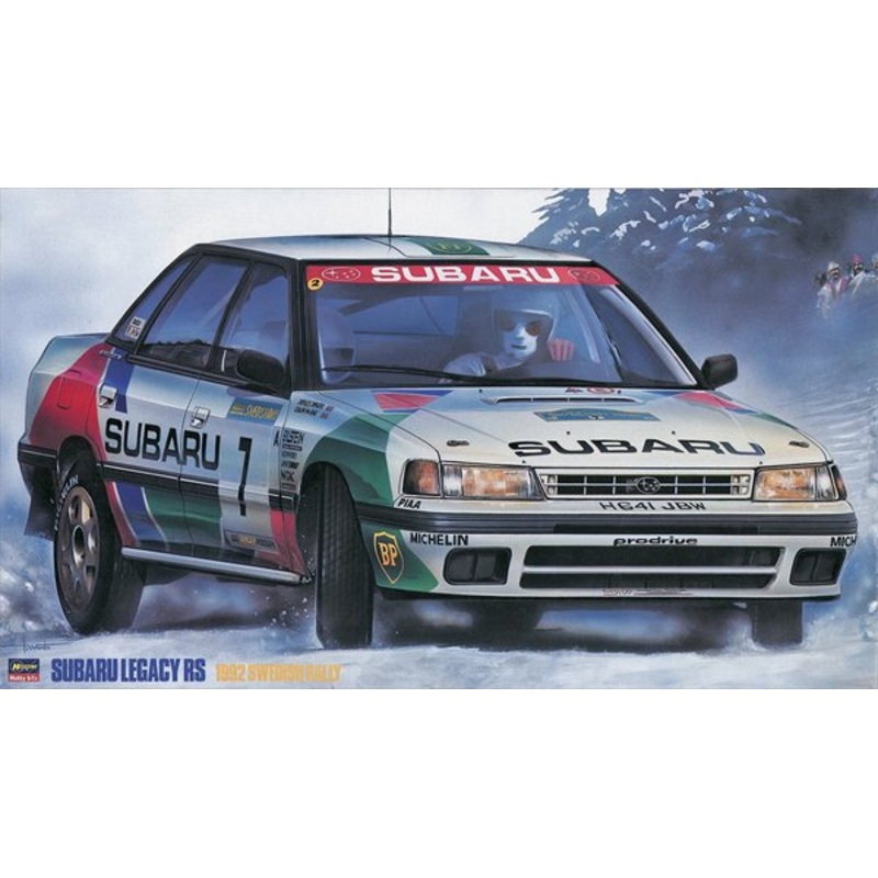 1/24 Subaru Legacy RS 1992 Swedish Rally