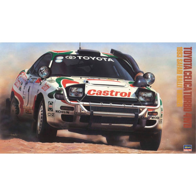 1/24 Toyota Celica Turbo 4WD 1993 Safari Rally Winner