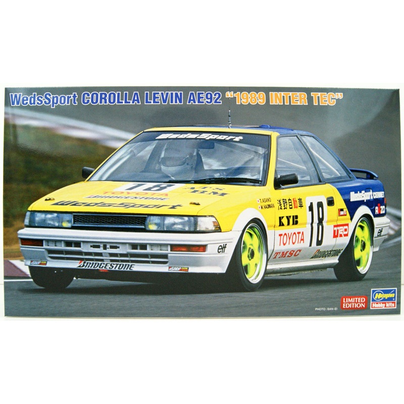 1/24 Wedssport Corolla Levin AE92
