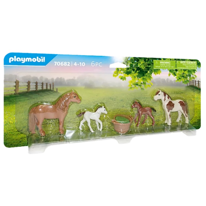 Country Ponies with Foals