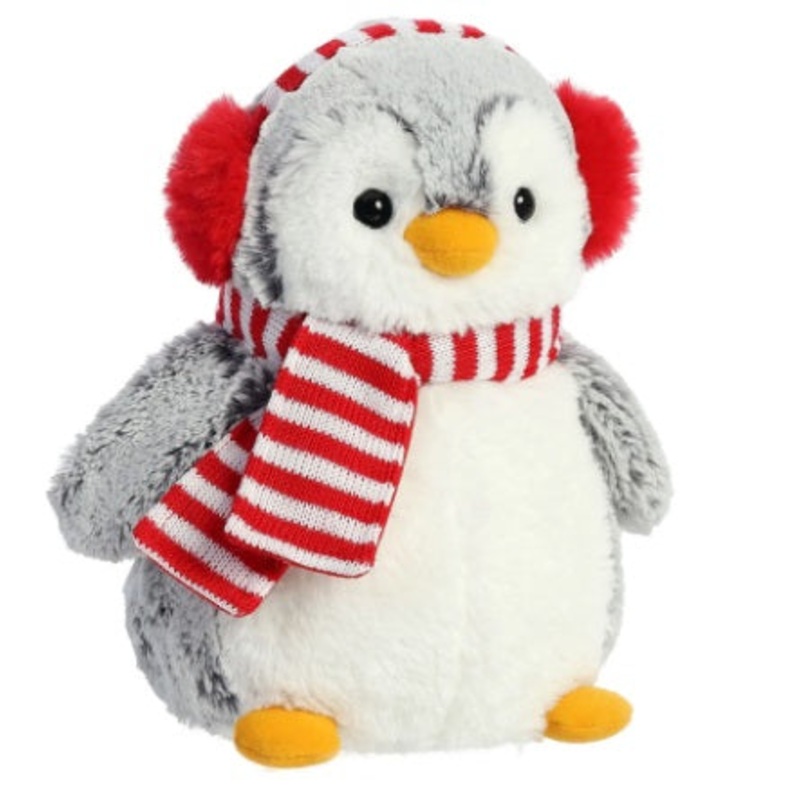 Holiday - 9" Winter Outfit Pom Pom Penguin