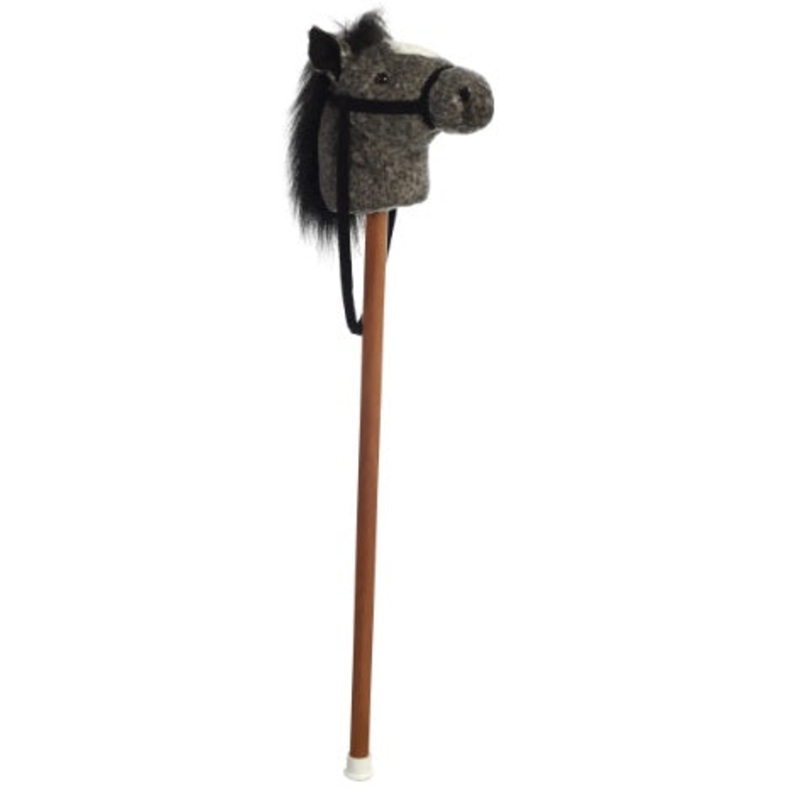 Ride-On - 37" Giddy Up Stick Pony - Jack Dark Dapple Horse