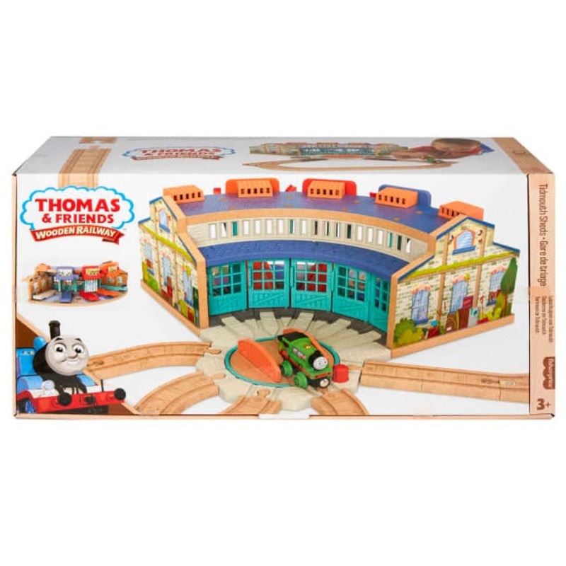 Thomas & Friends Wooden Railway Tidmouth Sheds Starter Train Set