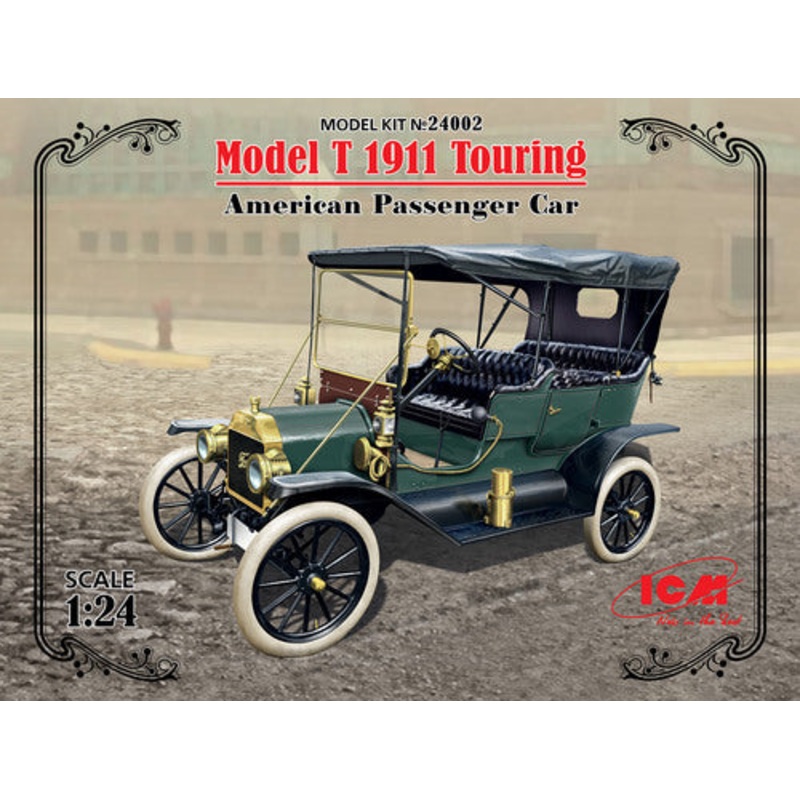 1/24 Model T 1911 Touring American Passenger Car