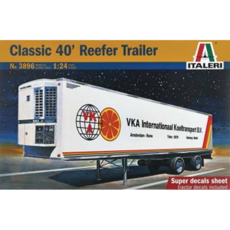 1/24 Reefer Trailer 40ft Classic