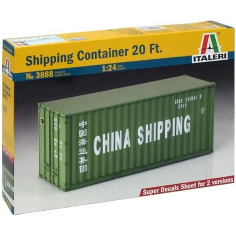 1/24 Shipping Container 20 Ft