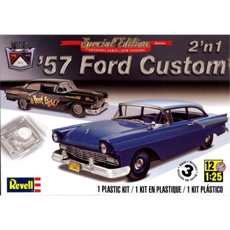 1/25 1957 Ford Custom Sedan 2 'n 1 Special Edition