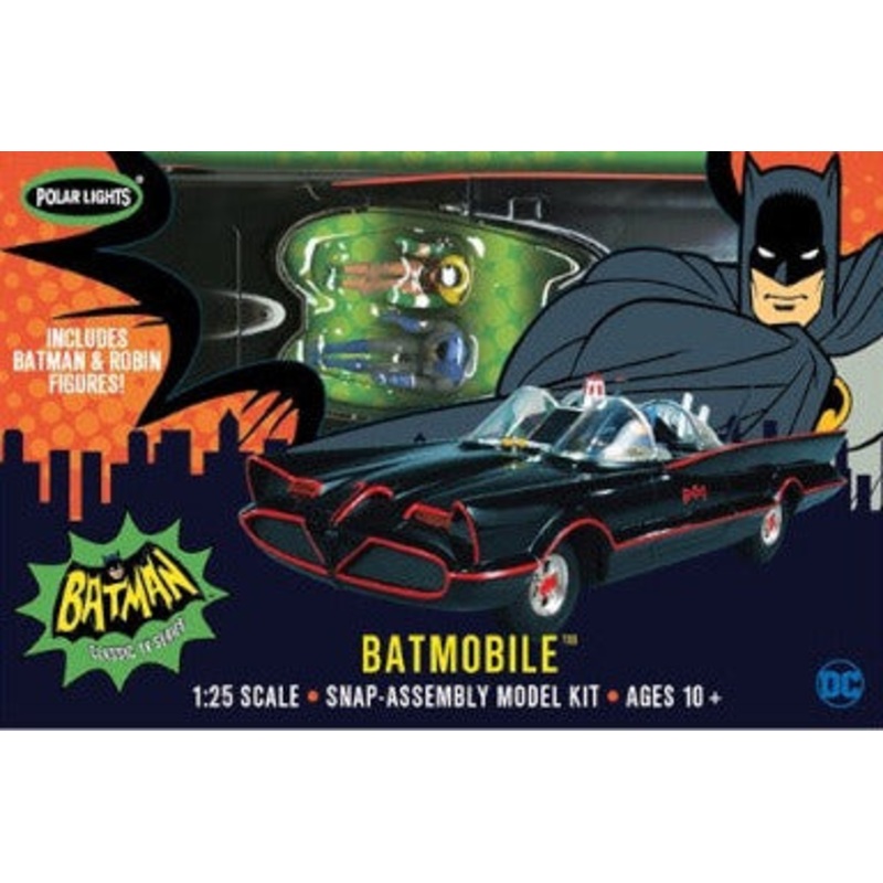 1/25 1966 Batmobile Snap Together