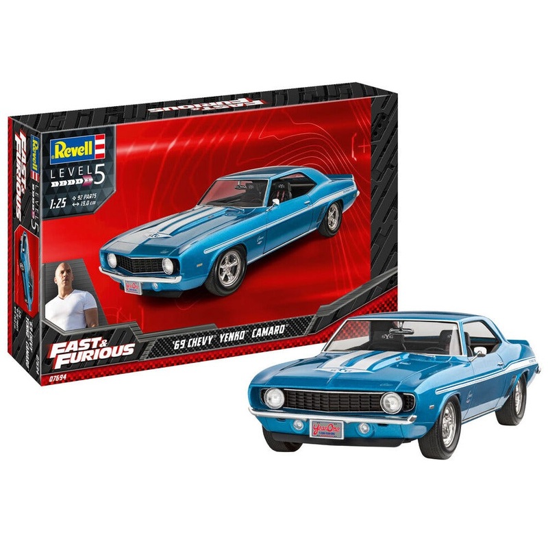 1/25 F&F 1969 Chevy Camaro Yenko